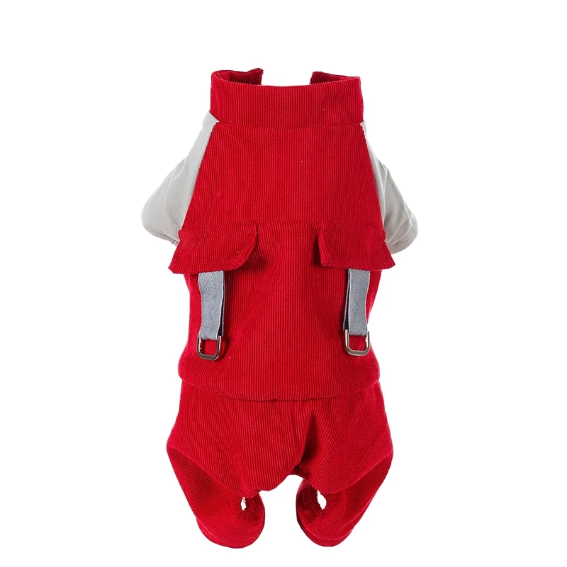 Зимнее хлопковое пальто с длинными рукавами для собак, ветрозащитное теплое утепленное пальто для щенков, цветные аксессуары с заплатками