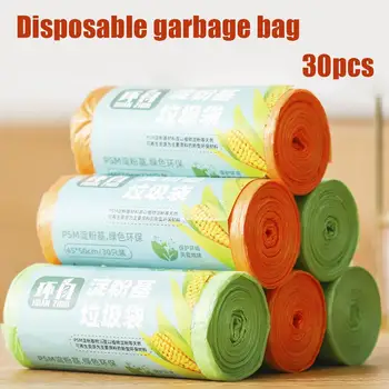 

30Pcs Disposable Home Office Thicken Trash Rubbish Holder Pouch Garbage Bag
