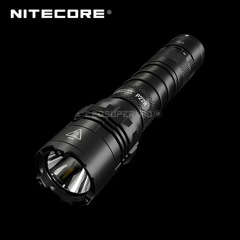 Максимальная производительность NITECORE P22R CREE XHP35 HD светодиодный тактический фонарь 1800 люмен с аккумулятором 3500 мАч и кобурой NTH20
