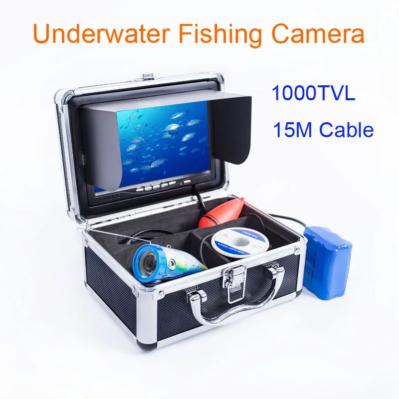 

Deep 15/30/50M Fish Finder Underwater Fishing Camera Used for Fishing Fishfinder for Lce Winter with 7inch Largr Screen