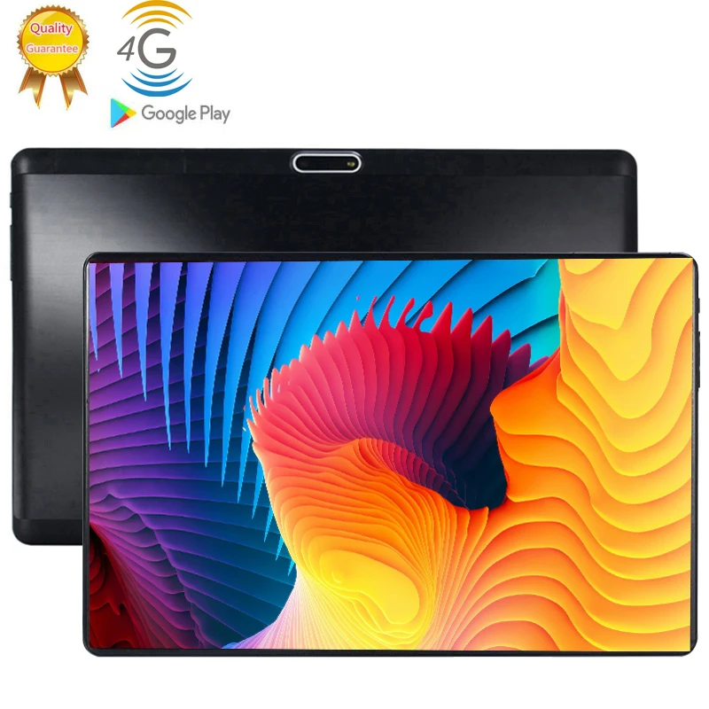 

New System Android 9.0 10.1 inch Tablet PC 3G / 4G LTE Phone Call Wi-Fi Bluetooth 6GB/128GB Octa Core Dual SIM Support GPS PC