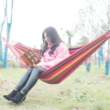 Hiking Camping 190*80cm Hammock Portable Nylon Safety Parachute Hamac Hanging Chair Swing Outdoor Double Person Leisure Hamak