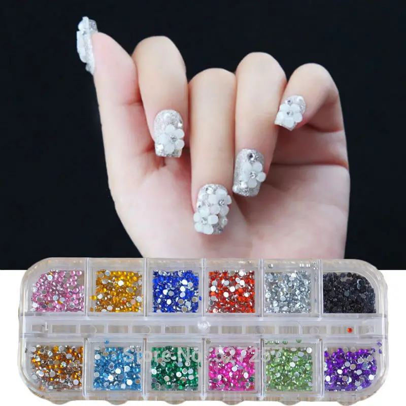 Импортные товары, AliExpress, флуоресцентный маникюр, металлические заклепки, наклейки для ногтей, пластины для ногтей, блестки