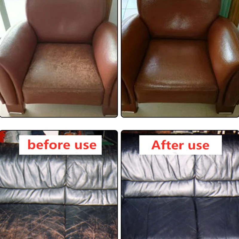 Leather Repair Cream Renovate Cleaner Repair Leather Bag Leather Scratch  Crack Repair Car Seat Sofa Filling Cream