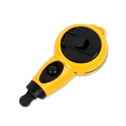 Caixa de giz automática com linha de 25m, marcador de tinta para carpintaria, escrita de linha para carpinteiros, esponja absorve o carretel de giz