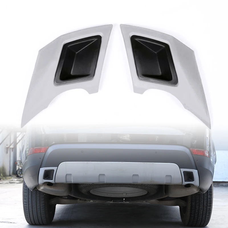 

1 Pair Tail Exhaust Cover Replacement ABS For Land Rover Discovery 5 LR5 L462 SSE 2017-2018