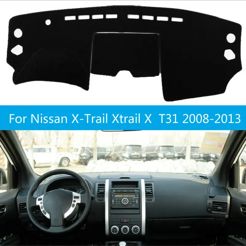 

Anti-UV Dashboard Cover Dashmat Mat Pad Car Styling Sun Visor Shade Carpet For Nissan X-Trail Xtrail X Trail T31 2008 -2012 2013