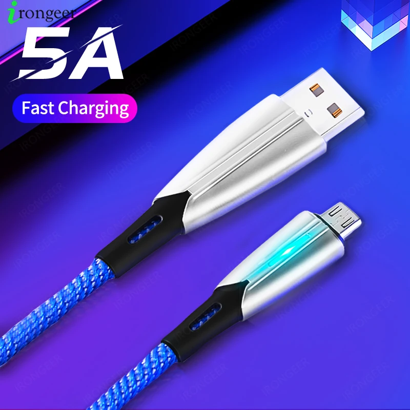 5A Micro USB Kabel Schnelle Lade USB kabel handys Ladegerät Kabel Für xiaomi mi 10 Samsung Galaxy S8 S7 micro USB Kabel