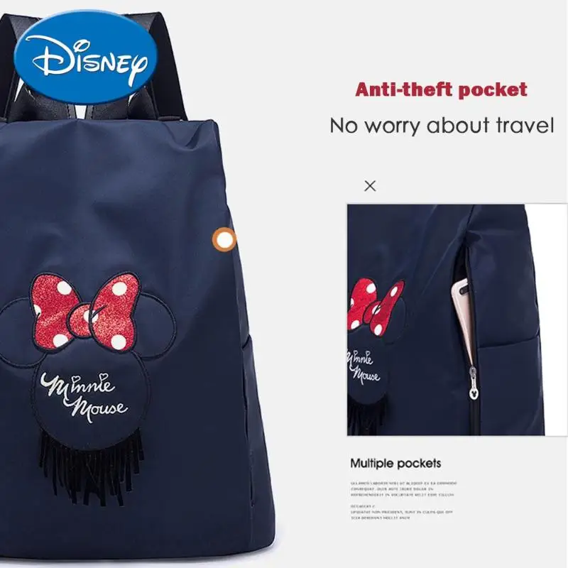 DISNEY оригинальная мода Мумия сумка большой вместимости Симпатичный мультфильм путешествия рюкзак Детская коляска подгузники Органайзер сумки