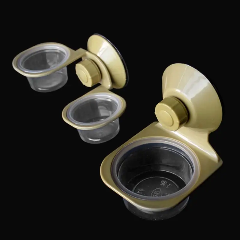 Suction Cup Reptile Water Food Feeder Wall Hanging Feeding Dish Bowl