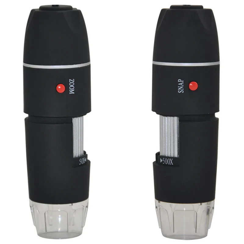Цифровой USB микроскоп 50X~ 500X электронный микроскоп 5MP USB 8 светодиодный цифровой камера микроскоп Эндоскоп лупа