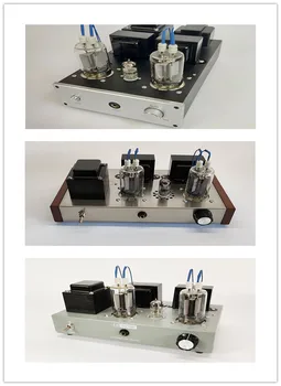 

Finished HIFI 6N2+FU19 Class A Single-Ended Tube Headphone Amplifier 4W+4W Stereo Power Amp