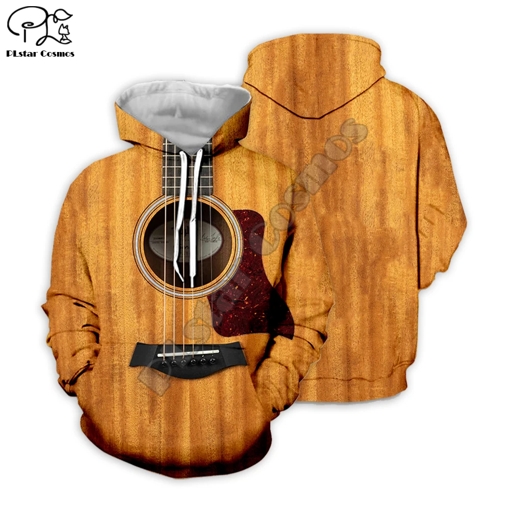 3D толстовки с гитарой, толстовка с капюшоном, музыкальная Мужская толстовка на молнии, Мужская крутая музыкальная толстовка с капюшоном для скрипки, 3d толстовки с капюшоном, мужская куртка, GU-034 - Цвет: Hoodies
