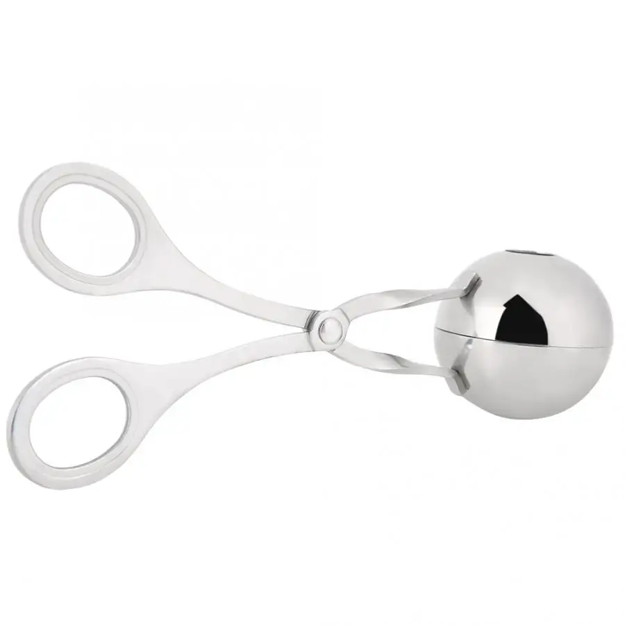 Household Convenient Meatball Maker Stainless Steel Stuffed Meatball Clip DIY Fish Meat Rice Ball Maker