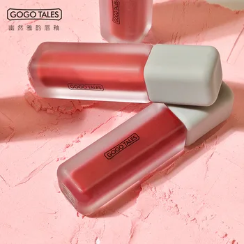 

Gogotales go-go dance crafted elegance velvet matte labial glair niche parity 8 color lipstick 95 female students