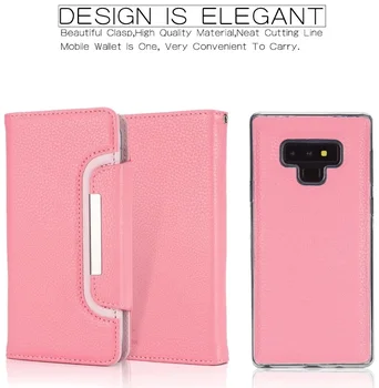 

Fundas For Samsung Samsun Note 9 810+ Leather Flip Book Wallet Stand Phone Case etui caso Cover For S8 S9 S10 S20 Plus S7 Edge