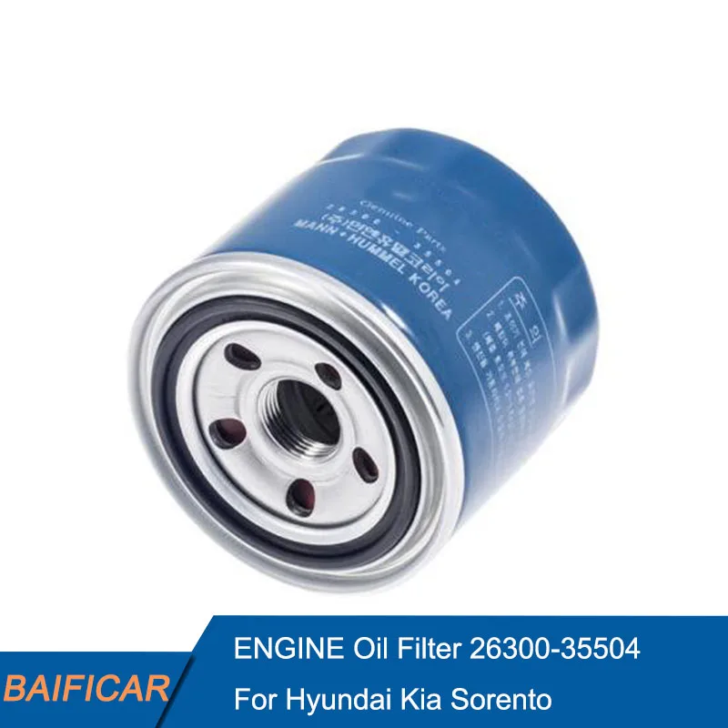 Оригинальный масляный фильтр 26300-35504 / 26300-35503 (= 26300-35505) для Hyundai Elantra i35 Kia Sorento |