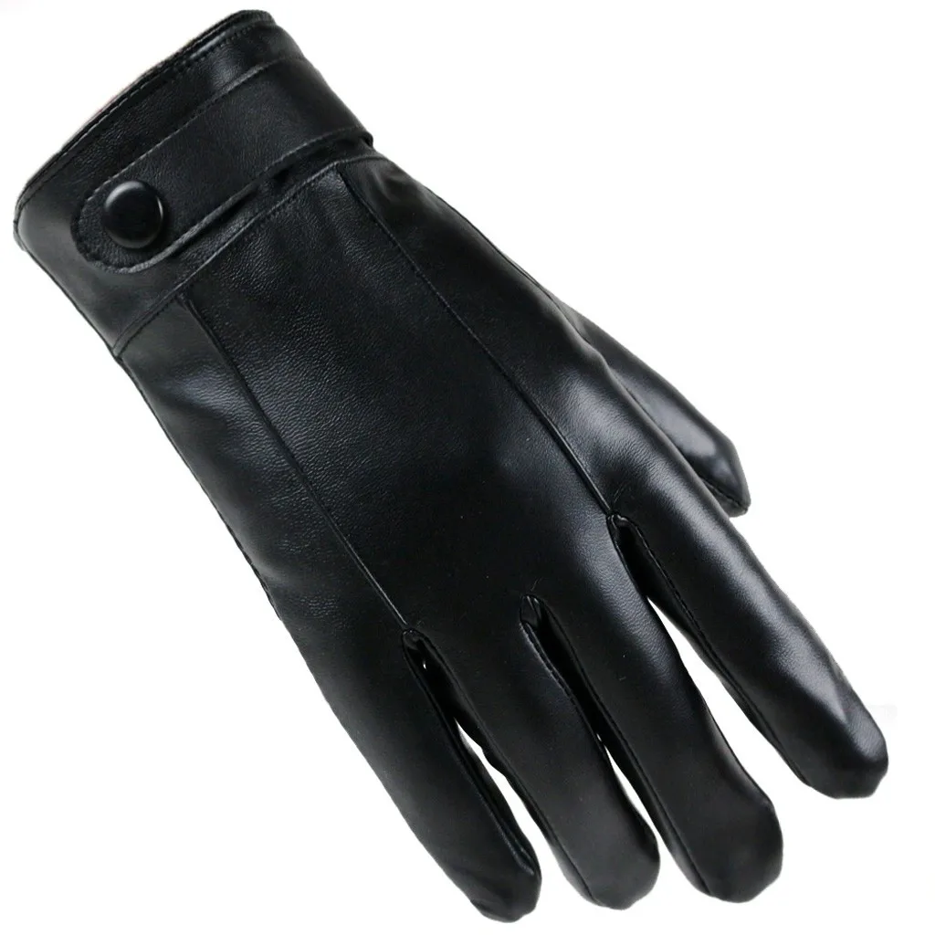 High Quality Cycling Guantes Ciclismo Men Thermal Winter Sports Leather Gloves Touchscreen For Cycling перчатки велосипедные