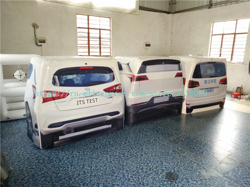 

Sale of professional inflatable tail car for car test collision, inflatable car, for automatic brake test