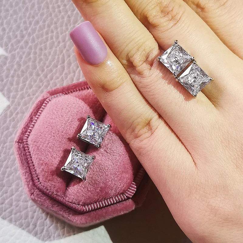 2022 Fashion Trendy Butterfly Silver Color Korean Stud Earring for Women Wedding Cute Gothic Drop Earing Party Gift Wholesale Z5