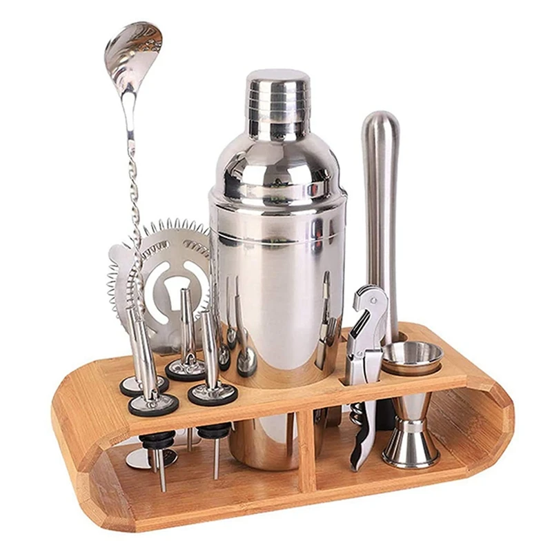 Stylish Barware Set With Stand Bartender Gifts Cocktail Shaker Set Bar Shaker Gifts For Him Cocktail Kit Top Quality Bartender Kit Stylish Barware Set With Stand Bartender Gifts Cocktail Shaker Set Bar Shaker Gifts For Him Cocktail Kit Top Quality Bartender Kit