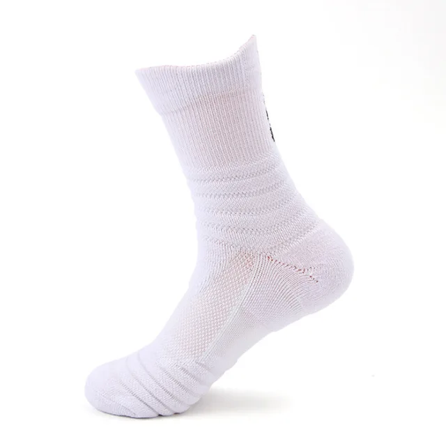 Super Elite Men's Sports Socks Cycling Basketball Running Sports Socks Summer Hiking Ski Tennis Man Women Bicycle Slip gaobai