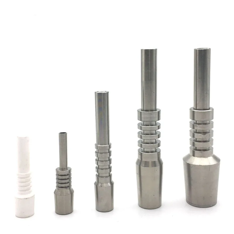 

Titanium Replacement Nail Titanium Tip Premium 10mm 14mm 18mm Inverted G2 Titanium Tips Nail for Silicone Nectar Collector Kit