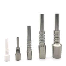 Сменный титановый наконечник для ногтей Премиум 10 мм 14 мм 18 мм Перевернутый G2 титановые наконечники для ногтей для силиконовых NC Kit