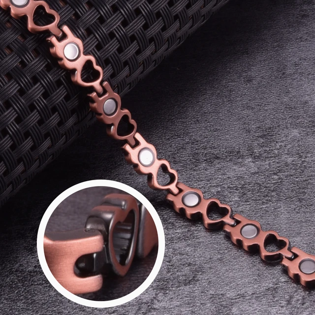 Amazon.com: 100% Copper Bracelet ~ Made with Solid and High Gauge Pure  Copper : Clothing, Shoes & Jewelry