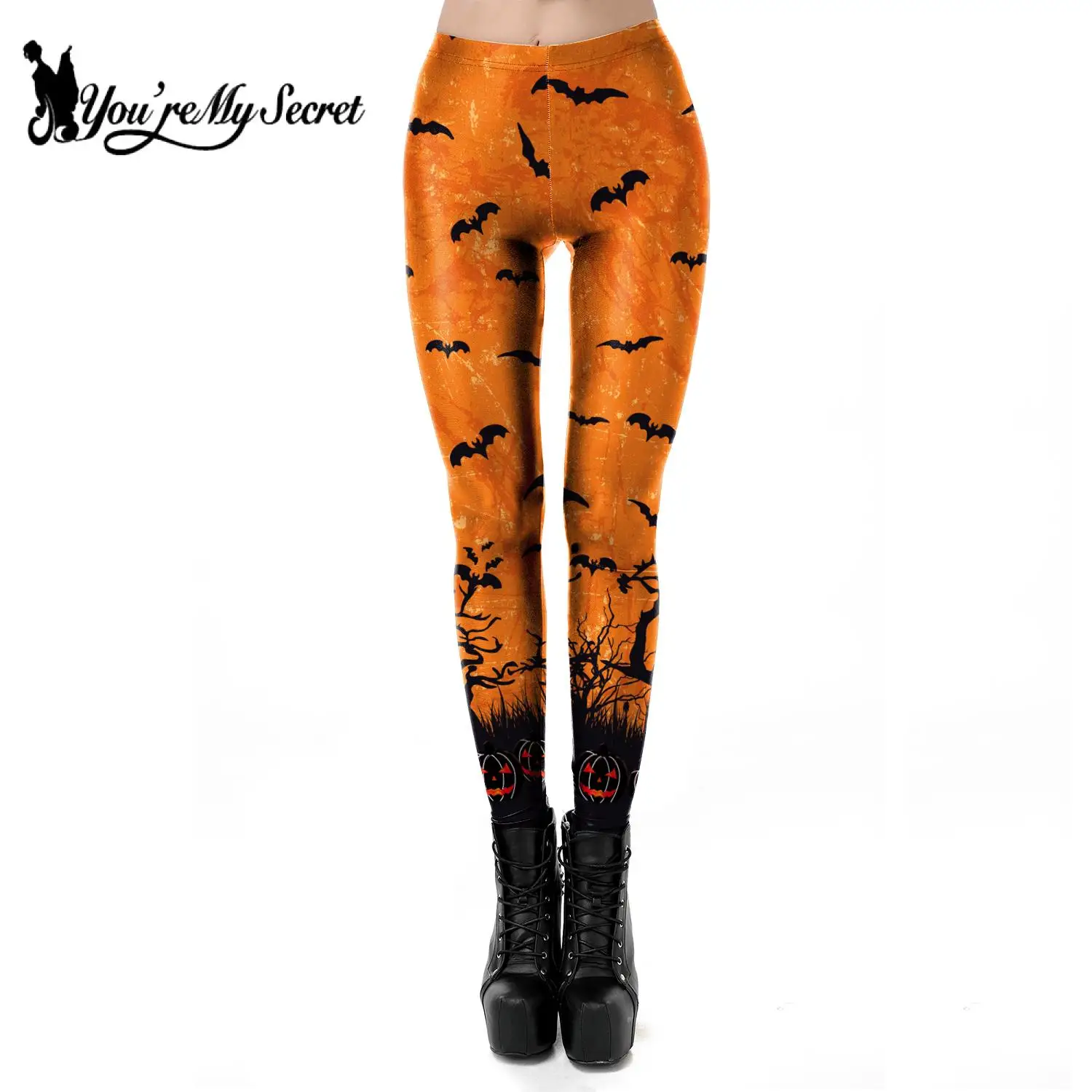 Halloween Skull Punk Digital Printed 
