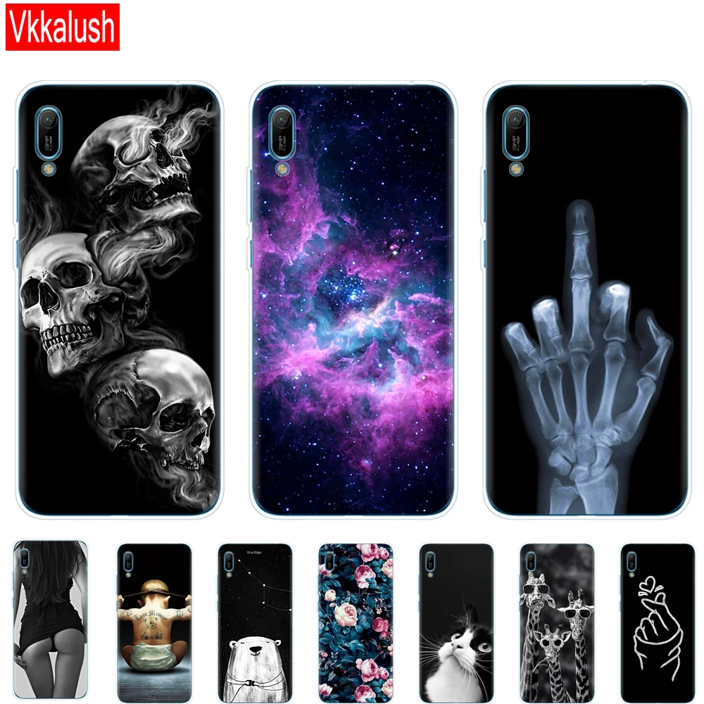 Custodia Per Huawei Y6 2019 Custodia Huawei Y6 2019 Custodia In Silicone Tpu Custodia Morbida Per Huawei Y6 2019 Mrd-Lx1 Custodia Mrd-Lx1F
