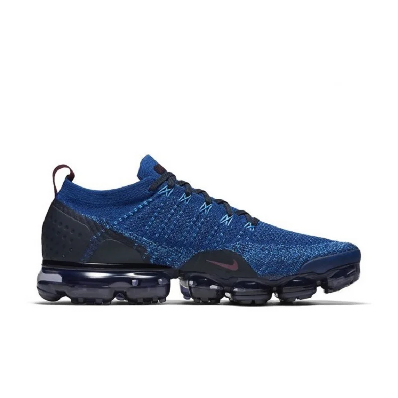 Оригинальные мужские кроссовки Nike Air Vapormax Flyknit 2,0, классические уличные кроссовки, светильник, нескользящая прочная Дизайнерская обувь 942842