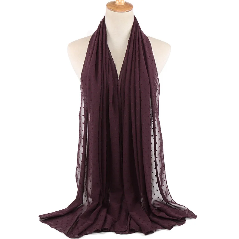 70*180 см Малайзийский головной платок для дам сплошной цвет шифоновый хиджаб шарф шали и обертывания foulard хиджаб femme musulman kopftuch