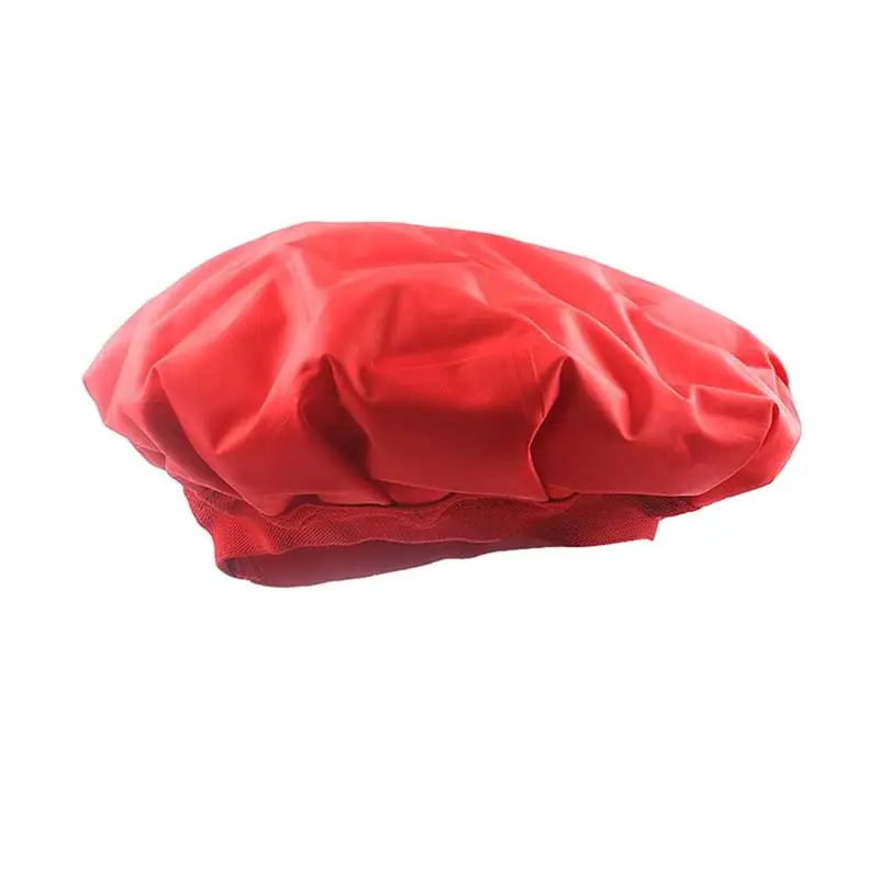 1pcs Cap Home Wireless Cold Hot Microwave Oven Heating Gel Steamer Hat for Hot Oil Treatment Hair Dye