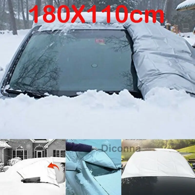 Car Windscreen Mirror Shield Cover Frost Ice Snow Uv Sun Dust/'Screen Protectors