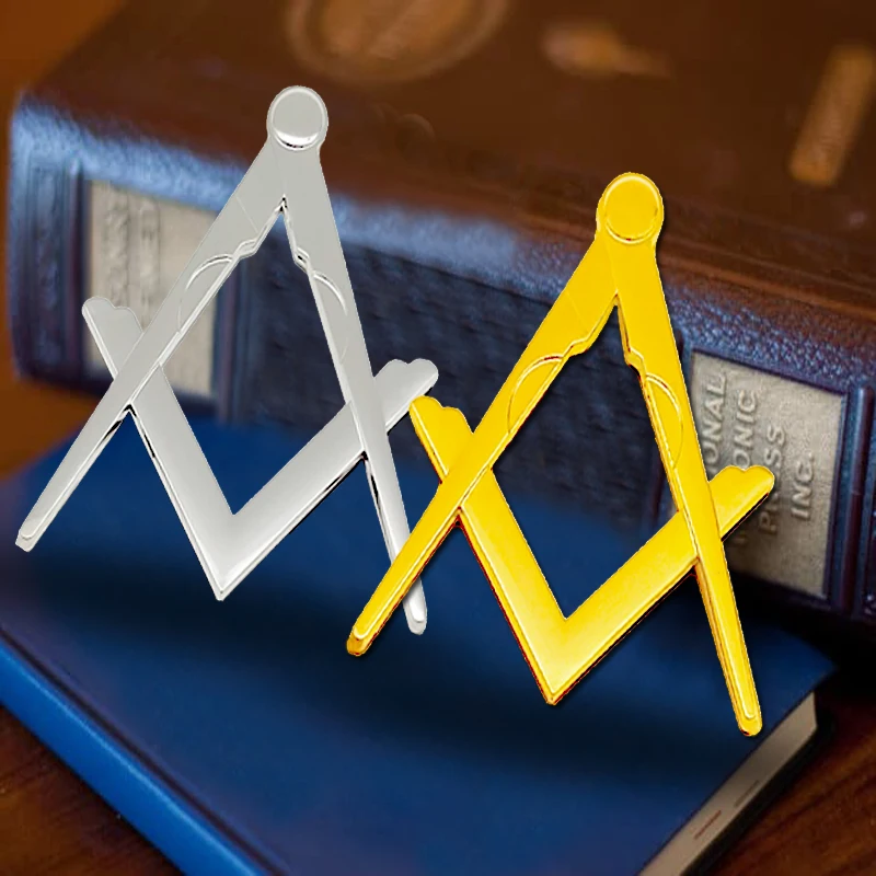 2 шт./упаковка автомобильные эмблемы Masonic Master Mason Square & Compass | Багаж и сумки