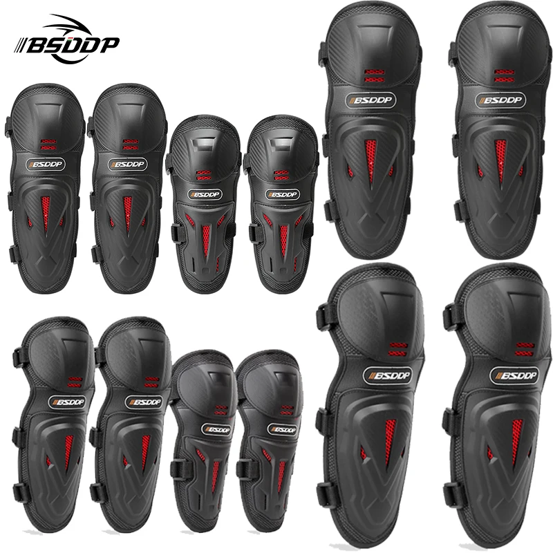 

4pcs Motocross Knee Protector Brace Protection Elbow Pad Kneepad Motorcycle For Suzuki HAYABUSA GSXR1300 GSXR600 GSXR GSXR1000