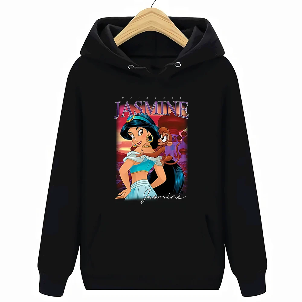 

Men's Aladdin Princess Jasmine Montage Retro Hoodies Sweatshirts