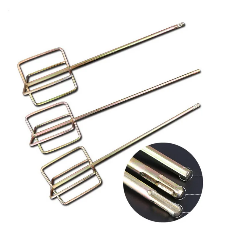 

Mixer Paint Cement Plaster Mortar Coating Powder Mixing Machine Handle Electric Stirring Rod Electric Drill Paint Putty Square