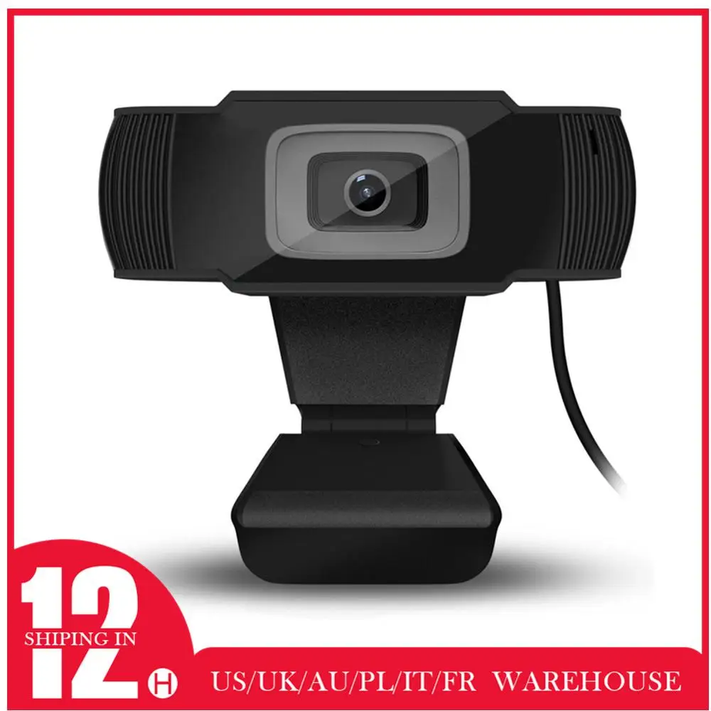 

Portable webcam 480P webcam built-in microphone for skype desktop computer USB Plug and Play laptop for video calls HD webcam