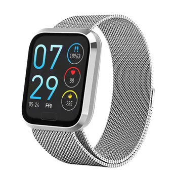 

P31 Color Screen Smart Bracelet Heart Rate 24h Blood Pressure Sleep Monitoring Music Control Multi Movement Information Push Wat