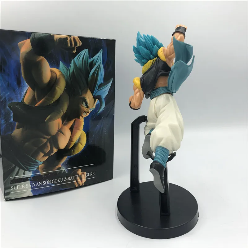 Фильм Ver. Dragon Ball Z Gogeta голубые волосы против супер броли конечный солдат DBZ Гоку Вегета Супер Саян фигурка 20 см