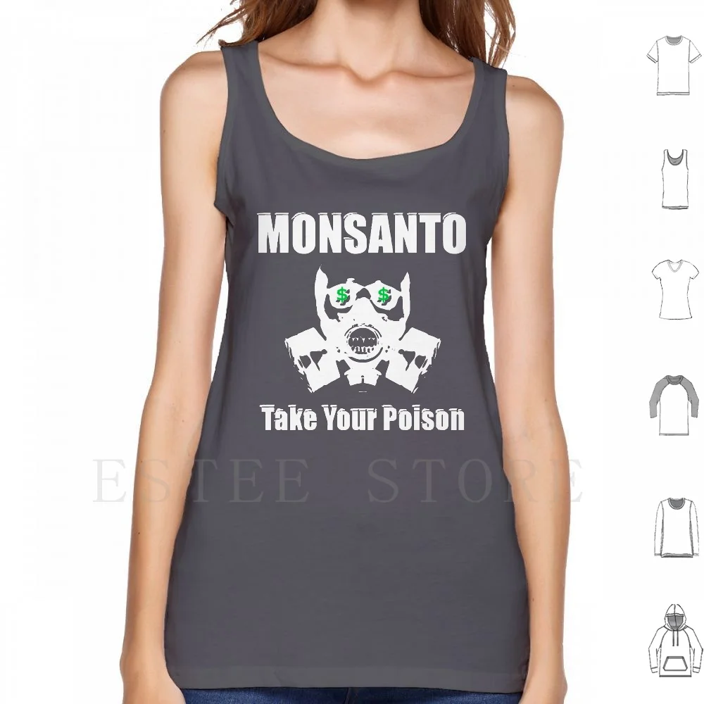 Anti Monsanto-Prendi Il Tuo Veleno Canottiere Canottiere Illuminati Nuovo Ordine Mondiale Nwo Anti Ora Anti Nuovo Ordine Mondiale Anti