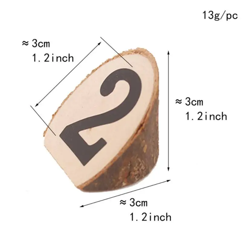 Rustic Wedding Wooden Table Numbers 1-10 Set for Receptions Banquet Catering Cafe Restaurant | Дом и сад
