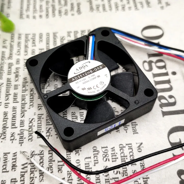 AD3512HB-G5B 3512 12V 0.15A 4 провода защита двигателя охлаждения