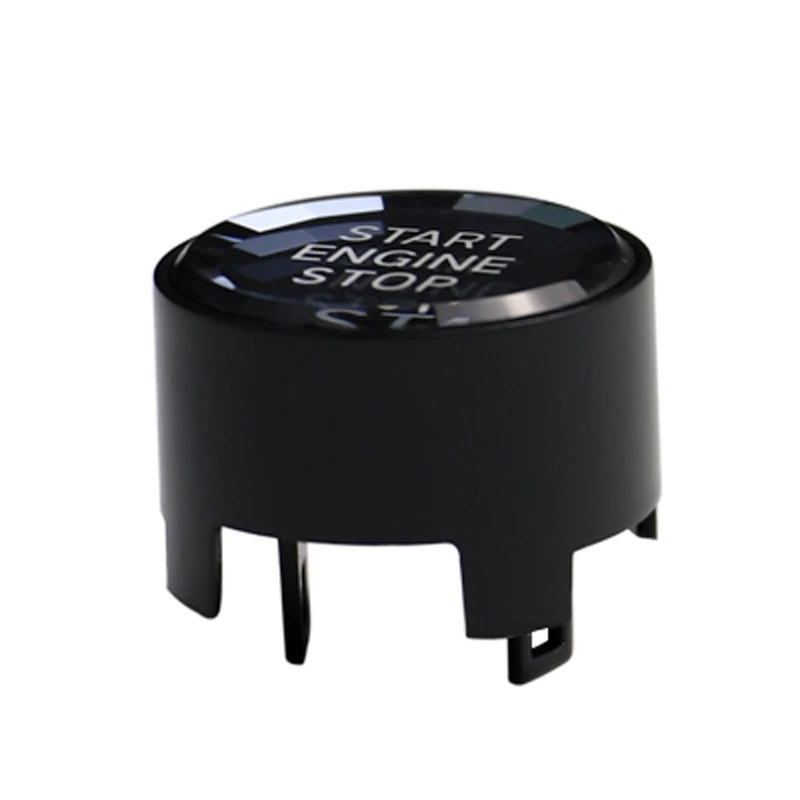 cheap 1pc ABS Black Car Start Stop Switch Button For BMW G F Series F30 F10 G20 F48 G30 Car Decoration Accessories Switch Button