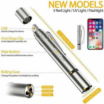 

3 in 1 USB Rechargeable Funny Cat Chaser Toys Mini Flashlight Laser LED Pen Light Cat Light Pointers Funny Pet Toys Dropshipping