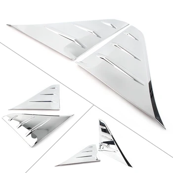 

2Pcs Chrome Car B-Pillar Molding Cover Trim Mirror For Toyota Alphard Vellfire 2016 2017 2018 2019 ABS Plastic