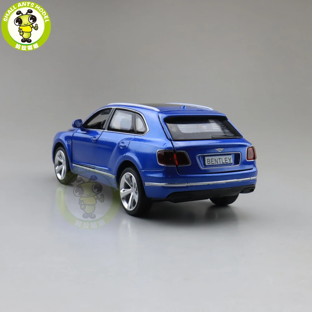 1/34 Bentley Bentayga SUV MSZ CAIPO литая металлическая Модель автомобиля игрушки для детей Детское звуковое освещение Вытяните назад Подарки