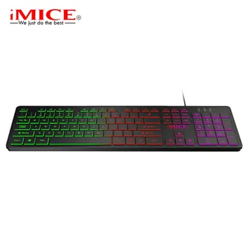 

Keyboard IMICE KA-200 Backlight Suspension Key Mechanical Keyboard Game Wired PC Notebook for Gaming Keyboard-L04